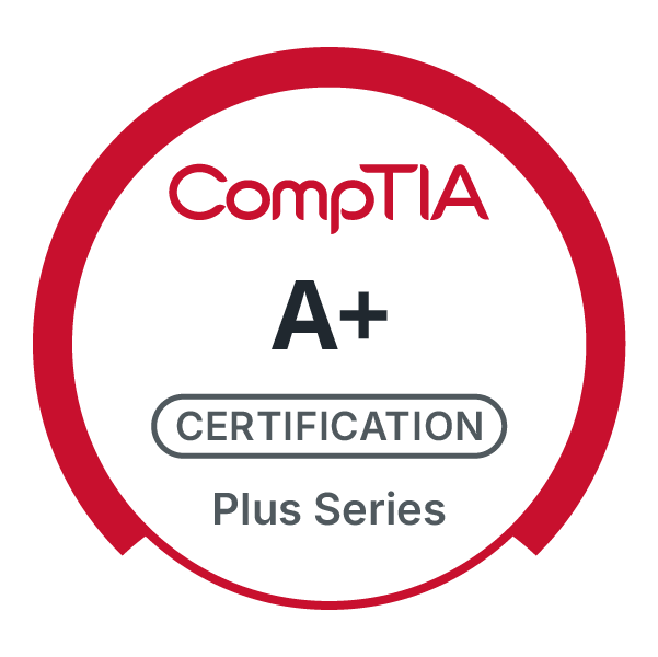 CompTIA A+ certification badge