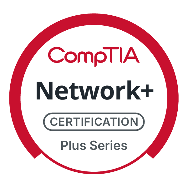 CompTIA Network+ certification badge